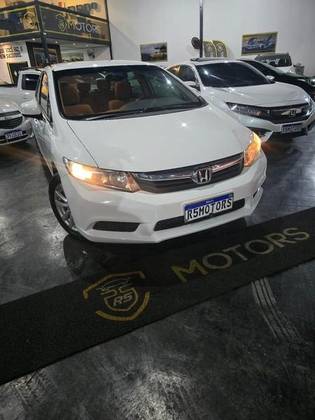 HONDA CIVIC 1.8 LXS 16V FLEX 4P AUTOMÁTICO
